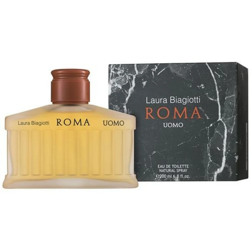 Laura Biagiotti Roma Uomo EDT 200ml, Тоалетна вода за Мъже